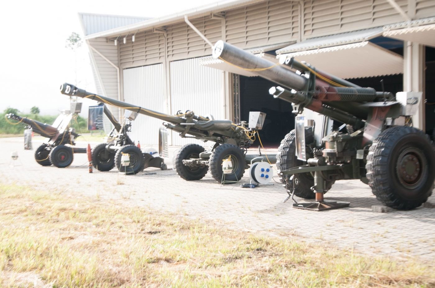 Quatro VBCOAP M-109 chegam ao Brasil no final de fevereiro 