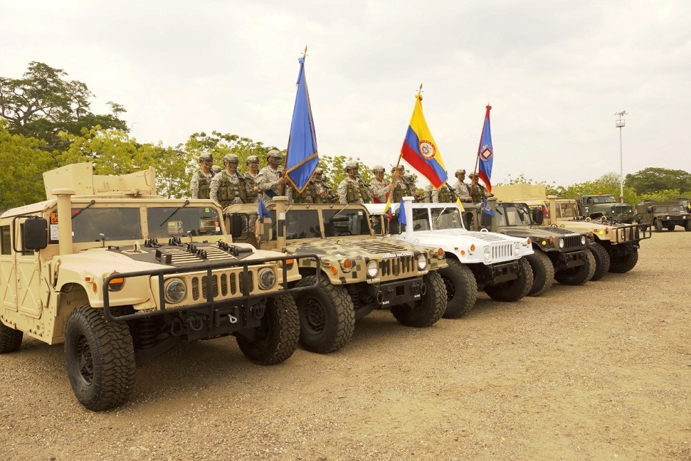 Marina de Colombia aumenta movilidad táctica terrestre