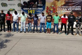 Colombian Armed Forces Capture Clan del Golfo Members