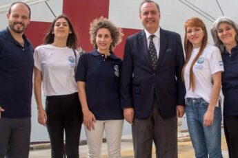 Argentine White Helmets Participate in USNS Comfort Mission
