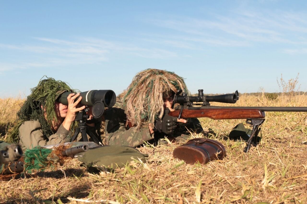Specialized Brazilian Army Troops Undergo Sniper Training