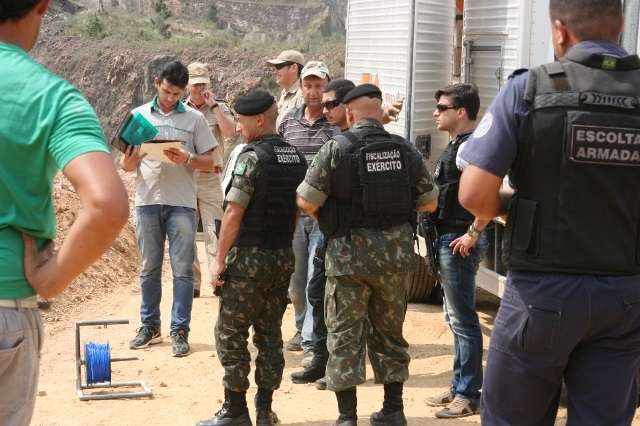 Brazilian Army Operation Oversees Production and Trade of Explosives