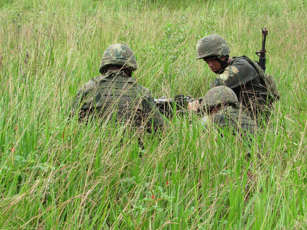 Brazilian Marine Corps Performs Basic Team Training