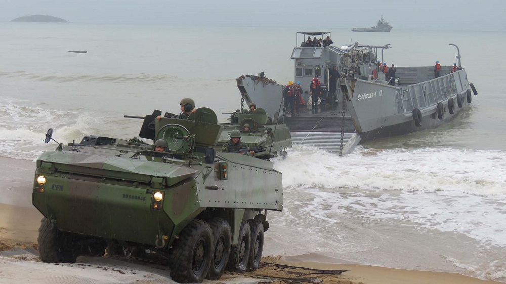 Brazil Conducts Joint Military Operations on the Coastline