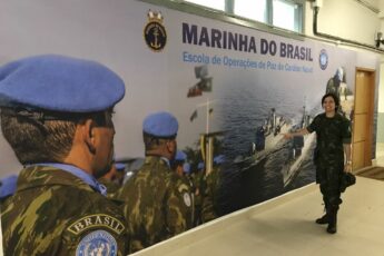 First Female Brazilian Navy Officer to Serve in Abyei