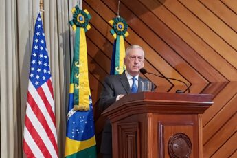 U.S. Defense Secretary Visits Brazilian War College