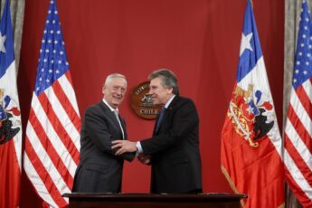 Mattis’s Visit Forges Chilean-U.S. Cybersecurity Agreement