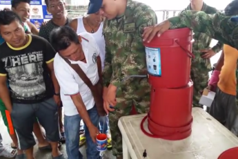 Indigenous Communities from Chocó, Colombia Drink Potable Water for the First Time