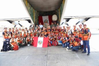 Peru Supports Chile in Fighting Fires