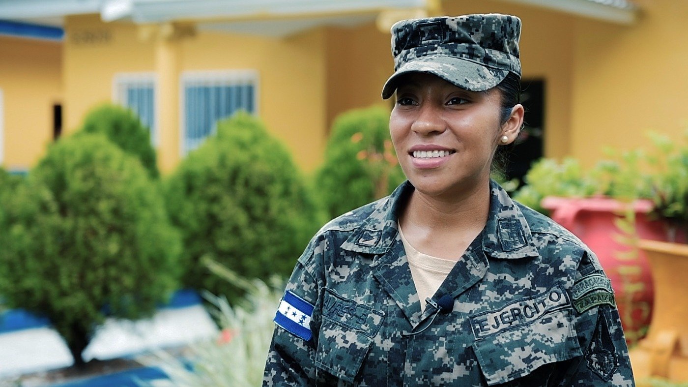 First Female Combat Engineer