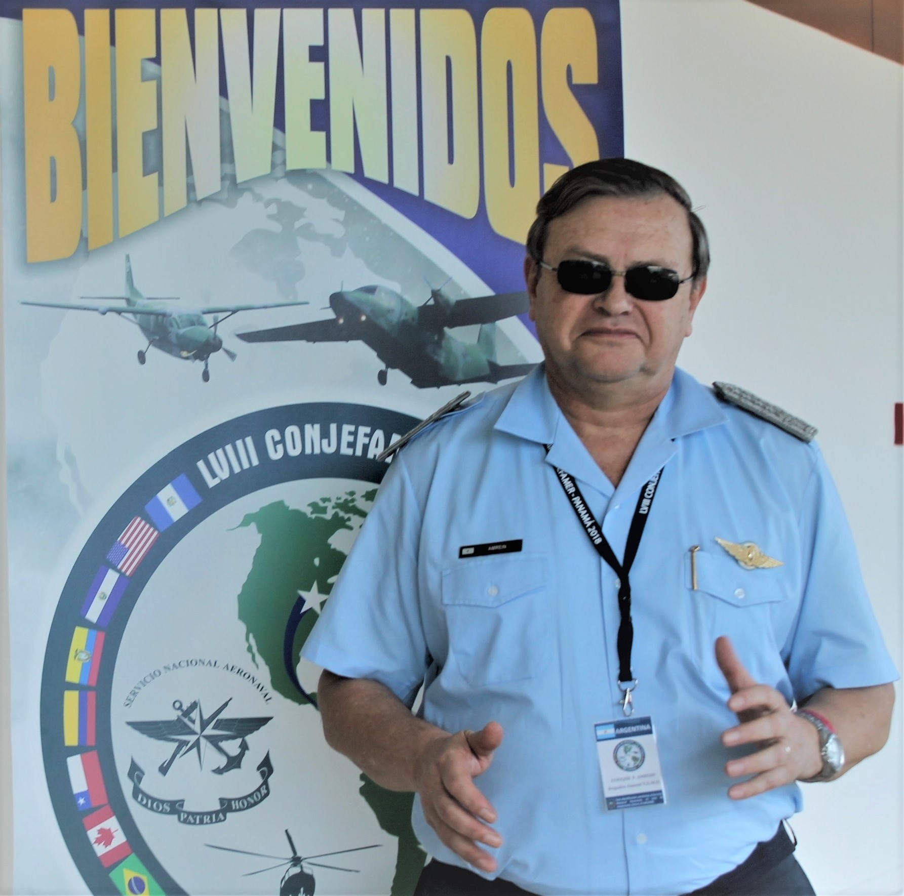 Força Aérea da Argentina preparada para ajudar e cooperar