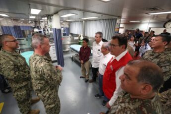 U.S. Hospital Ship USNS Comfort Provides Relief in Peru