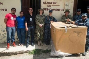 Southern Partnership Station 2017 Donates Medical Supplies to Honduran Department of Health
