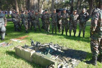 Uruguayan Army Trains in IED Detection