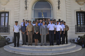 U.S. Air University Colonels Visit Uruguay