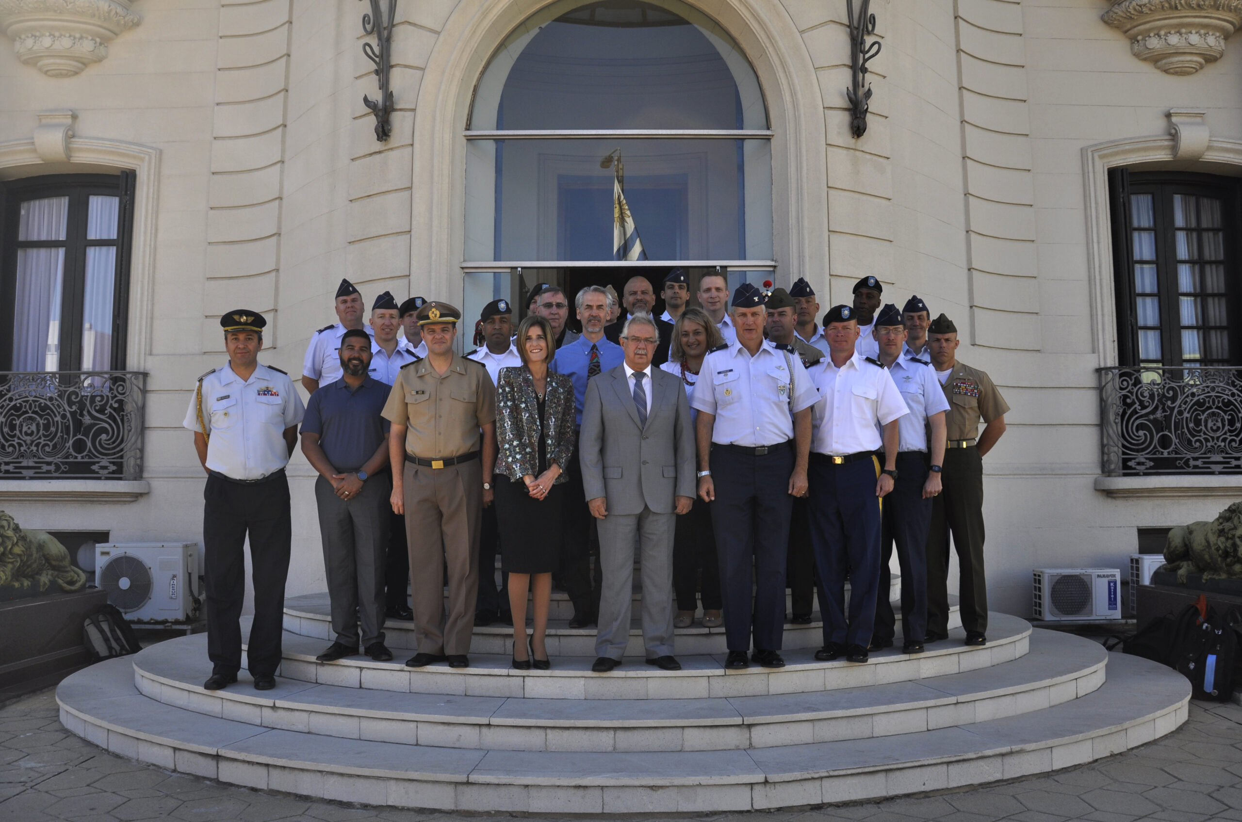 U.S. Air University Colonels Visit Uruguay
