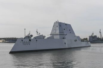 Navy’s Most Advanced Warship USS Zumwalt Visits Mayport