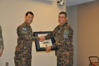 Salvadoran Army Captain is TRADOC’s Officer Instructor of the Year