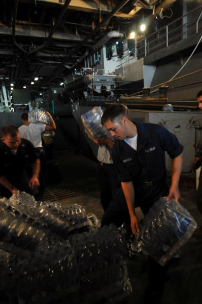 Fourth Fleet diverts ship to provide disaster relief to Haiti