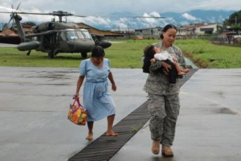 U.S. Military Delivers Aid, Evacuates Flood Victims in Costa Rica, Panama