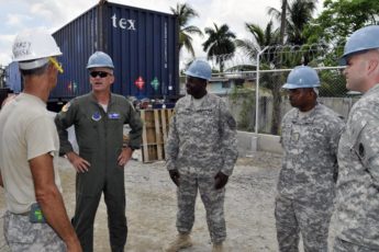 Theater Commander Visits Service Members, Sites Of New Horizons Guyana 2009