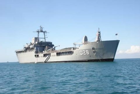 Brazilian Navy Ship Leaves for Haiti on February 1st