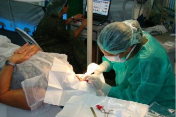 Brazilian Navy Sends Field Hospital to Chile