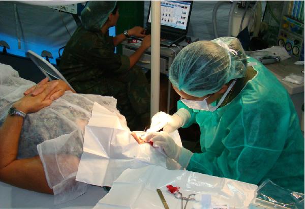 Brazilian Navy Sends Field Hospital to Chile