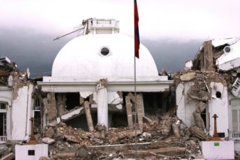 Bulldozers Start to Demolish Presidential Palace in Haiti