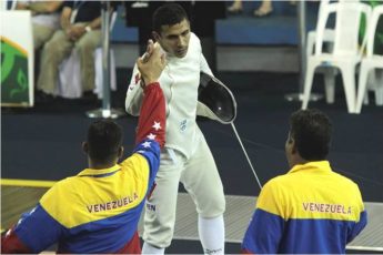 Venezuela Wins Gold Medal In Fencing