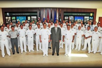 Chilean Naval War College Visits U.S. Southern Command