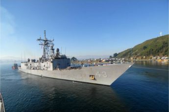 USS Thach Arrives in Panama for PANAMAX 2011