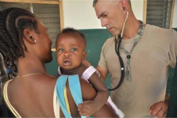 Project HOPE On Medical Mission to Haiti Aboard USNS Comfort