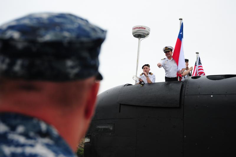 Chilean Submarine Crew in San Diego for Three-Month Training