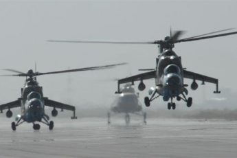 The Brazilian AH-2 Sabre Attack Helicopter Conducts Its First Target Practice