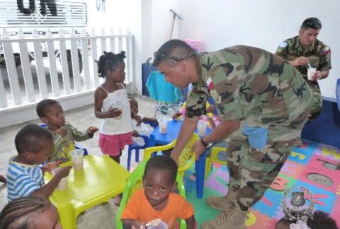 Civil-Military Cooperation of the Company of Engineers in Haiti