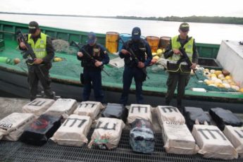 More Than Half Ton of Cocaine Seized in Colombia