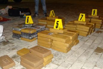 A Ton of Cocaine Seized in the Colombian Caribbean