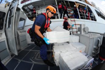 Coast Guard Interdicts $17 Million of Cocaine from Go-fast Vessel