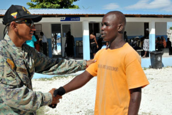 Ecuadorian military engineers help rebuild Haitian regions devastated by earthquake