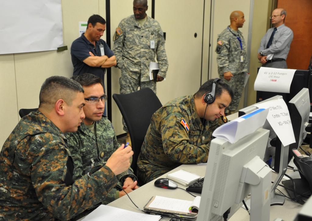 Maneuver Center of Excellence Foreign Service LNOs collaborate with WHINSEC
