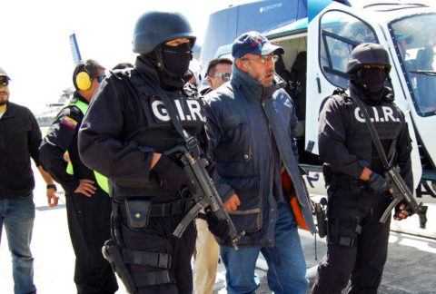 Ecuadorean National Police fight organize crime kidnappings