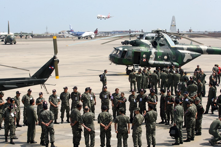 Air Forces from 13 Countries Train for Earthquakes and Tsunamis in Peru