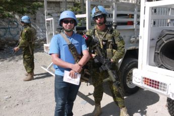 Canadian Troops Operate Under Brazilian Command in Haiti