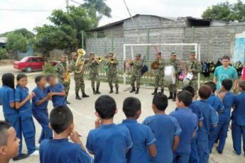 The Colombian Army Launches ‘Fridays of Colors,’ Providing Health Care And Other Services to Children