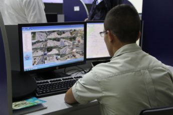 Surveillance cameras help police reduce crime in Guatemala City