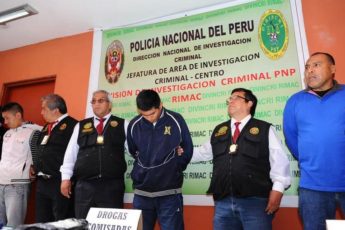 Peruvian police act quickly to capture robbery gang suspects