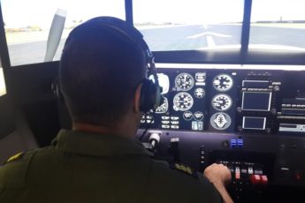 Sophisticated flight simulator helps Costa Rican SVA pilots fight organized crime