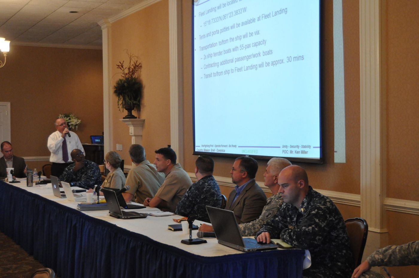U.S. Naval Forces Southern Command Hosts Planners for Continuing Promise 2015