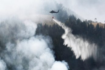 Colombian Air Force Battles El Niño Inspired Forest Fires